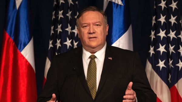 美國國務卿蓬佩奧（Mike Pompeo）